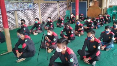 Sejumlah peserta tengah mengikuti Diklatsar Kokam angkatan pertama yang digelar di Bumi Kahyangan Kecamatan Sukasari Kabupaten Sumedang. (Foto: Istimewa)