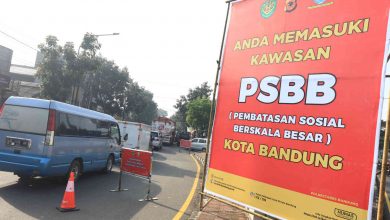 Masuk Zona Merah Covid-19, Kota Bandung Provinsi Jawa Barat menerapkan Pembatasan Sosial Berskala Besar (PSBB) secara proporsional selama dua pekan kedepan. (foto: ayobandung.com)