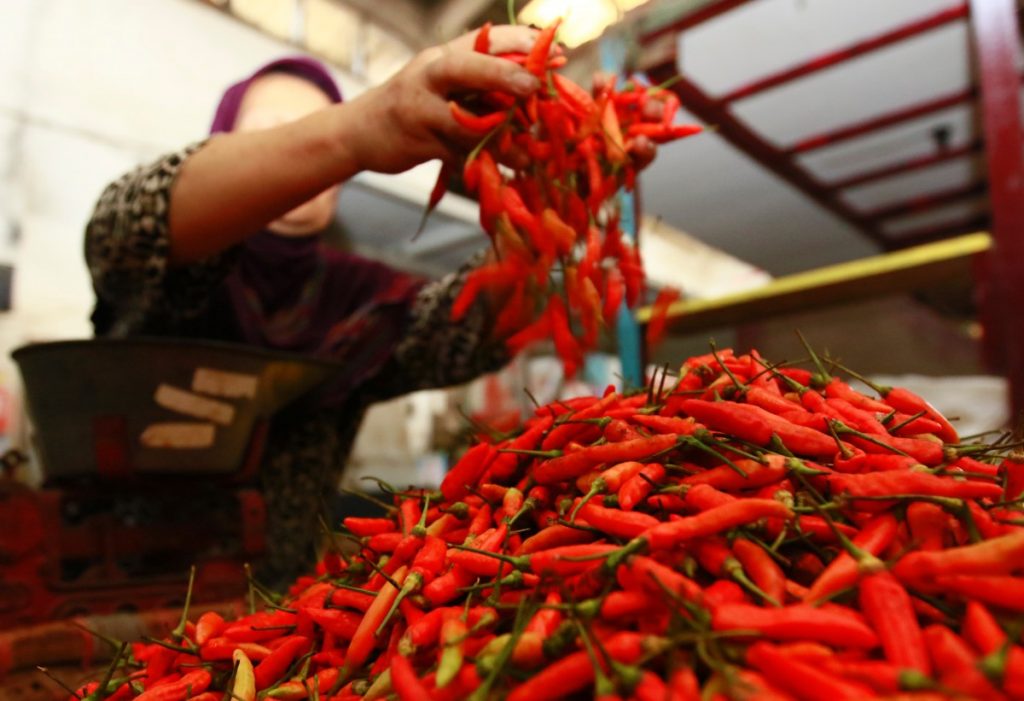 Komoditas harga pangan salahsatunya cabai mengalami linjakan harga. (Foto: Good News)