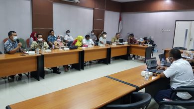 Anggota Komisi IV DPRD Sumedang saat kunjungan kerja ke BBWS Cimanuk-Cisanggarung, Selasa (23/3/2021). (Foto: Istimewa)
