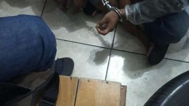 Pelaku curanmor di Pamulihan Sumedang dan empat temannya diamankan petugas kepolisian. (Foto: Istimewa)