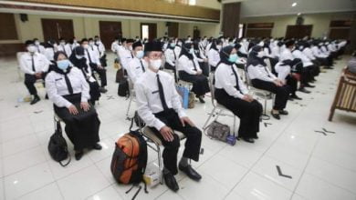 Sejumlah peserta mengikuti seleksi PPPK tahun lalu. (Foto: berita radio)