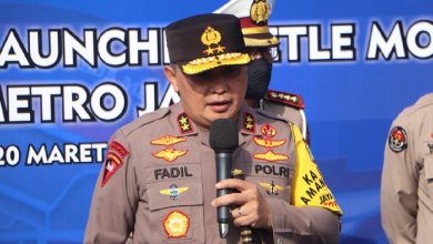 Kapolda Metro Jaya Irjen Pol Fadil Imran meresmikan 30 unit kamera electronic law enforcement (ETLE) mobile, Sabtu (20/3/2021). (Foto: Humas PMJ)
