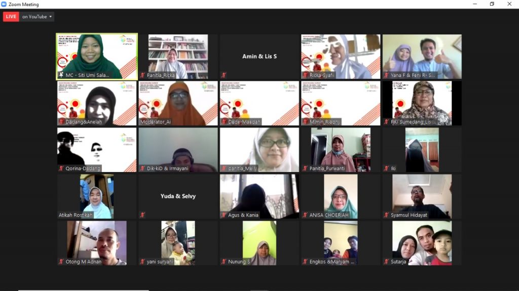 Zoom Meeting Kajian Keluarga Dakwah DPD PKS Sumedang